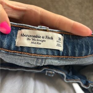Abercrombie & Fitch Mid-Rise Denim Jeans